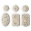 Plastic Bohemian Flower Earring Molds Polymer Clay Cutters-992 2