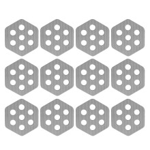 Coussin de planches de surf antidérapant léger, 12 lots,-gris