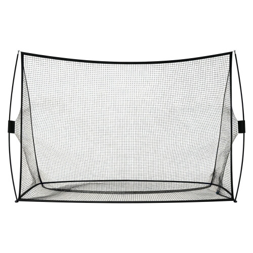 Generous 10x7 Foot Golf Swing Net Suitable For Beginners-Black