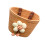 Soft Rope Woven Bicycles Basket Detachable Bikes Front-Khaki 1