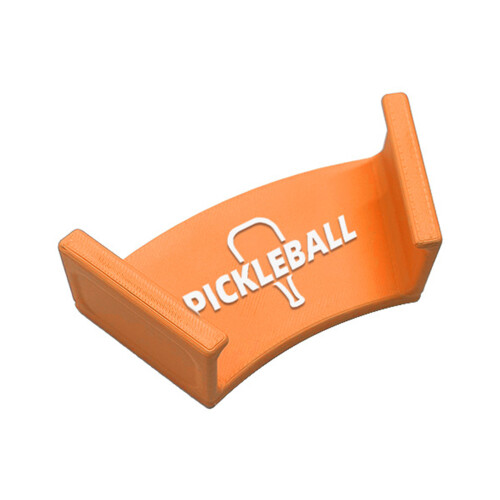 Racket Wall Holder Antislip Design for Securing-Orange