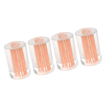 4Pcs Portable Billiard Cue Stick Ferrule Billiard Pool-pinkK