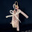 Charming Ballet Shoe Charm Keychain Fabric Material Versatile 5