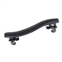 Adjustable Violin Shoulder Rest with Density Sponge, Comfortable Secure Fit, Professional Black Finish