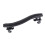 Adjustable Violin Shoulder Rest with  Density Sponge, Comfortable Secure Fit, Professional Black Finish 1