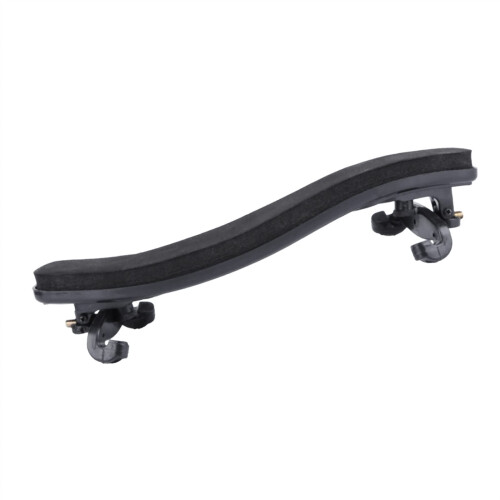Adjustable Violin Shoulder Rest with  Density Sponge, Comfortable Secure Fit, Professional Black Finish