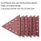 30 PeçAs de 11-1/4 Polegadas de Lixa de Gancho e LaçO Triangular para Lixadeira de Drywall - 5 PeçAs Cada 60 80 100 120 150 240 Lixa 2