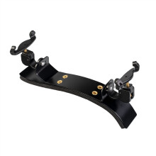Adjustable Violin Shoulder Rest 3/4 4/4 with Comfortable Foam Cushion, Titanium Alloy Frame and NonSlip Claws