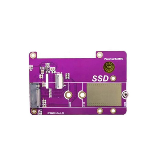 Para Placa de ExpansãO Ssd Raspberry Pi5 para Raspberry Pi5 Pcie para MóDulo de Placa de ExpansãO de Interface Ssd M.2 Nvme, C 2