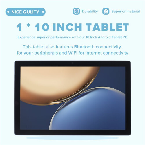 Tablet PC de 10 Polegadas Octa Core Câmeras Duplas Dual SIM Tablets de Chamada Telefônica  Wifi 4 GB + 64 GB ROM 2