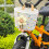 Soft Rope Woven Bicycles Basket Detachable Bikes Front-Khaki 7