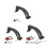 Electric Scooter Rear Mudguard With Taillight Waterproof-A 2