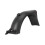 Rear Mudguard with Tail Light Waterproof Scooter Tire Wheel-B 7