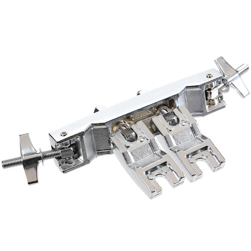 Adjustable Quick Release Drum Clamp with MultiAngle Cymbal Stand Holder for Secure Fast Setup 1