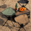Chaise de Camping, tabouret pliant surdimensionné avec-Vert 5