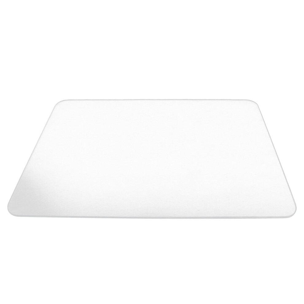 Clear Glass Mouse Pad Desktop Mat With Easy To Clean And Non Slip Features 9365509695982