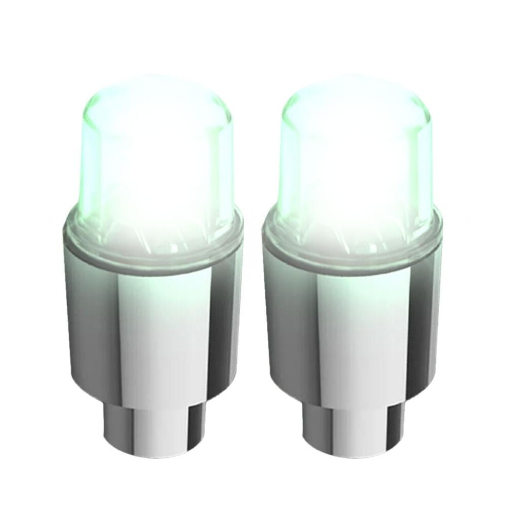 2Pcs Valve Stem Cap Led For Bike Bicycle Car Motorcycle Tire Wheel Lamp,) V0r1 9365509696828