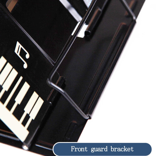 Sheet Music Stand 6Level Adjustable Angle Desktop Foldable Design for Piano Practice and Performance Color1 2