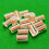 4 Stücke Billard Queue Stick Ferrule Unvollendete Acryl-Lila 7