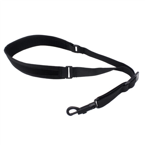 Adjustable Elastic Cotton Saxophone Neck Strap with SingleShoulder Support for Beginners Practice
