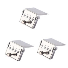 Banjo Tailpiece Replacement Silver Metal Design for Vintage Guitar Restoration and Improved Tone