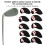 10Pcs Neoprene Iron Head Covers Set Golf 1