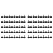 Twist Bottle Caps, 100Pcs 28-410 Squeeze Bottle Cap Replacement Caps for Water Glue Dispensing Bottles Dispensing Caps