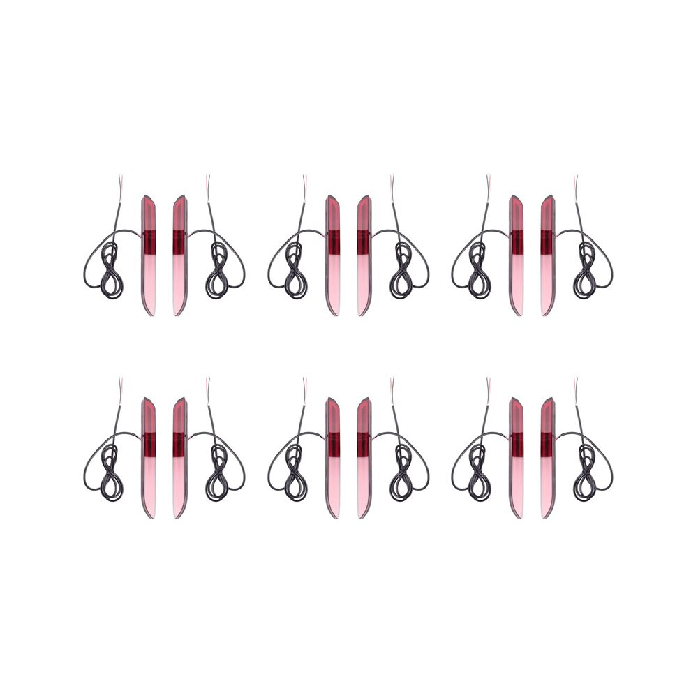 12X For Camry Sienna Avalon Rav4 Wish Fortuner Led Rear Bumper Fog Tail Brake Stop Light 6032089485250