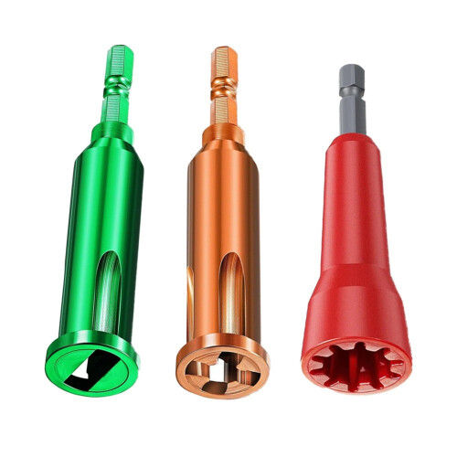 3pcs Steel Wire Twisting Tool 3/5 Way Wire Stripper Tool Wire Stripping And Twisting Tool Quick Connector Electrical Wire Tool 2