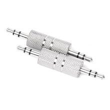 8pcs 3.5mm Stereo Male to 3.5mm Male Headphone Audio Adapter Jack Coupler Connector