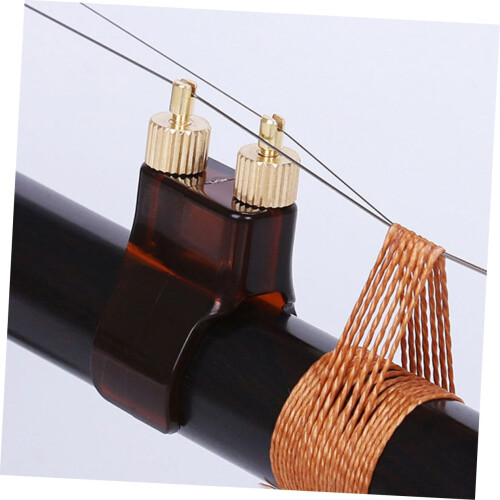 2pcs Copper Erhu Fine Tuners String Adjusters for Precise Micro Tuning and Stable Pitch Control 1