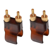 2pcs Copper Erhu Fine Tuners String Adjusters for Precise Micro Tuning and Stable Pitch Control