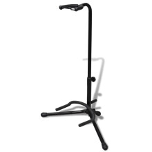 Adjustable Folding Guitar Stand Single for Acoustic and Electric Guitars, Max Load 4 kg