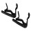 Guitar Capo 2 Pack, Adjustable SpringLoaded Quick Change for Acoustic Guitar with 5 Picks, Black 2