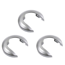 3St Bilinnerdörrhandtag Kåpa Handtag Escutcheon för Tiida 2005-2010 1.6 LIVINA NV200 Geniss Silver Grey