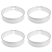 4X Éléments de Chauffage à Bande Mince pour Appareils Électroménagers Anneau Chauffant de Bouilloire 155Mm