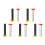 10Pcs Ceiling and Floor Tile Height Ruler, Measuring Ruler with Magnetic Base, Measuring Ruler, Suspended Ceiling 1