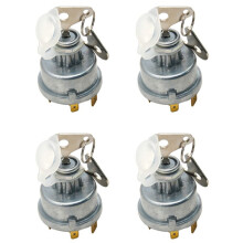 4X Universal Tractor Plant Ignition with Keys Ignition for 128SA Massey Ferguson 30 275 Case JCB 35670