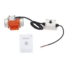 60W DC12V Electric Vibration Motor with Speed Controller Brushless High-Speed Motor Alloy Concrete Vibrator 4000rpm