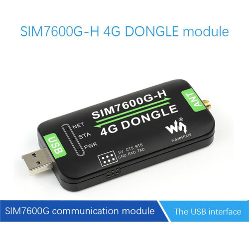 5X Waveshare SIM7600G-H 4G DONGLE Module an Internet Access Module for Raspberry Pi GNSS Global Communication 1