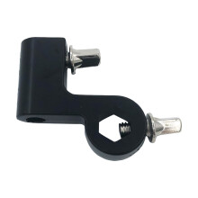Professionele drumrekklem Stevige drumbuisconnector voor-Zwart