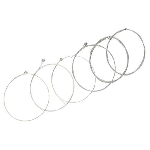 Electric Guitar Strings Set, Stainless Steel Guitar Strings, 6Pack Single Replacement Strings
