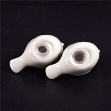5 Set of Love Birds Ceramic Salt and Pepper Shakers Personalised Wedding Favors - White