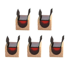 5 St LåGt Dammkolofonium HöGrent Harts för Violin Viola Cello StråKorkesterinstrument Musikinstrument TillbehöR