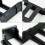 160pc 35mm Solar Panel Water Drainage Clips,PV Modules Clips for Water Drain Photovoltaic Panel Water Drain Clips 2
