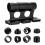 2X Versatile Front Fork Mount Block,Quick Release Thru Axle Road Bicycle Bracket Adapters for Truck/Trailer/Bikes Racks 3