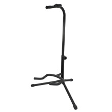 Folding Guitar Stand with NonSlip Padding for Acoustic Electric Bass, Single, Black, 1pc
