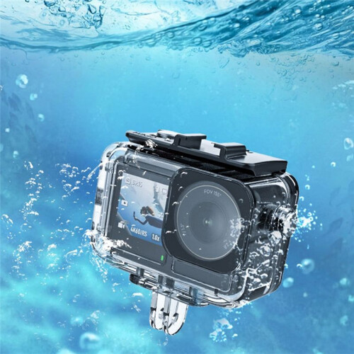 Waterproof Case for  Action 5 Pro/Action 4/Action 3 Camera Accessories, Underwater 45M/148FT Deep Diving Protective 2