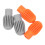 4pcs Silicone Drumstick Tip Covers, Mute Tips for Quiet Practice, Universal Fit 1
