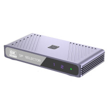 DP Celector DP1.4 Switcher 8K60Hz 4K144 160Hz HD Computador para PS5 Conversor de Display Dois em um